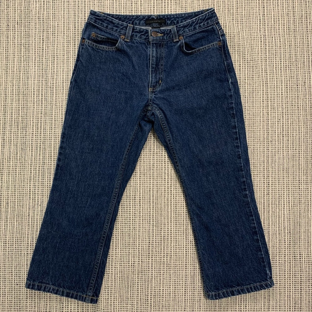 The Limited Dark Wash Cropped Jeans Size 6